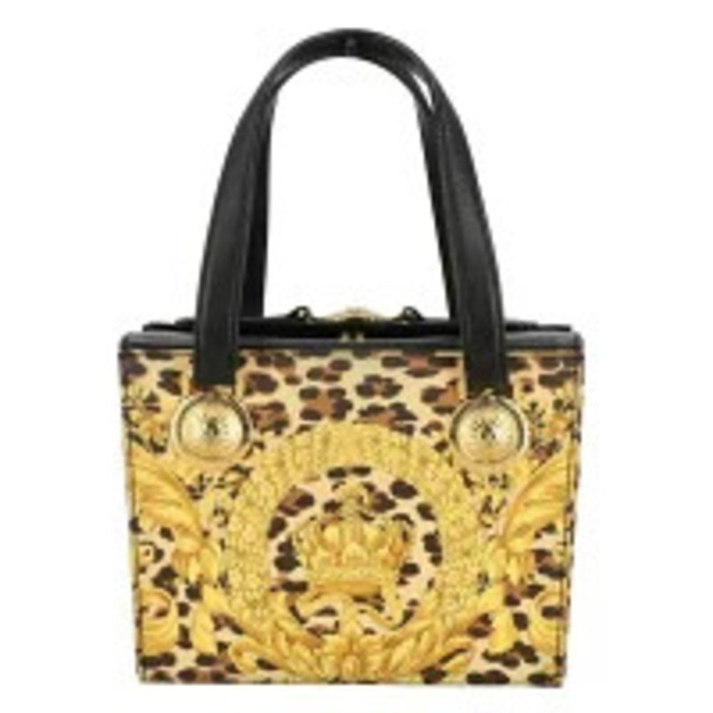 GIANNI VERSACE handbag Leopard AB
